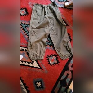 Pacsun Olive Green Parachute Pants